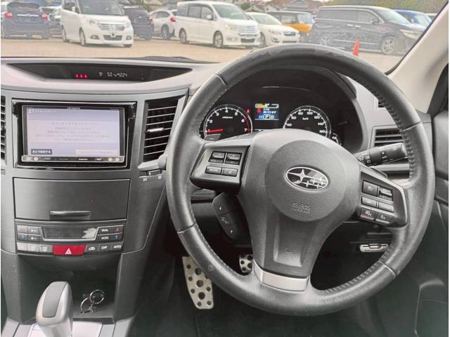 レガシィツーリングワゴン 2.5i Bスポーツアイサイト Gパッケージ 4WD メモリーナビ フルセグTV リアカメラ スマートキー HIDヘッドライト 衝突軽減ブレーキ Bluetooth ACC 純正17インチアルミ ETC(18枚目)