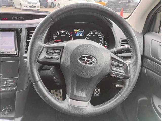 レガシィツーリングワゴン 2.5i Bスポーツアイサイト Gパッケージ 4WD メモリーナビ フルセグTV リアカメラ スマートキー HIDヘッドライト 衝突軽減ブレーキ Bluetooth ACC 純正17インチアルミ ETC(19枚目)