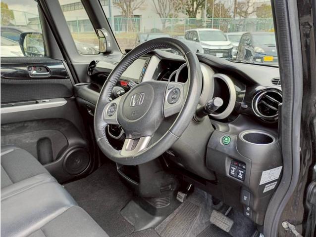 Ｎ－ＢＯＸカスタム Ｇ　ターボＳＳブラックスタイルパッケージ　メモリーナビ　フルセグＴＶ　リアカメラ　スマートキー　ＨＩＤヘッドライト　衝突軽減ブレーキ　両側パワスラ　シートヒーター　Ｂｌｕｅｔｏｏｔｈ　クルコン　純正１５インチアルミ　ＥＴＣ（40枚目）