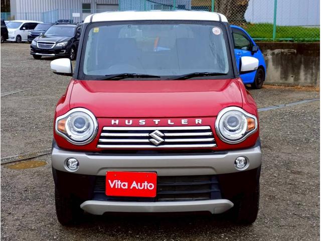 ハスラー ＪスタイルＩＩ　ＳＤナビ　フルセグＴＶ　スマートキー　ＨＩＤヘッドライト　衝突軽減ブレーキ　シートヒーター　Ｂｌｕｅｔｏｏｔｈ　純正１５インチアルミ　ＥＴＣ（4枚目）