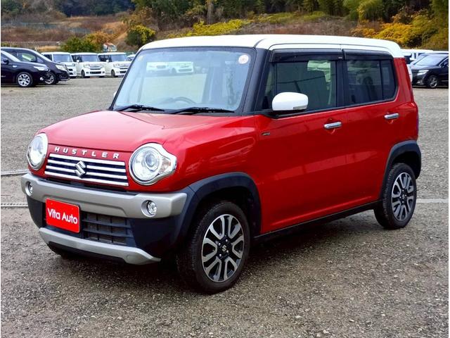 ハスラー ＪスタイルＩＩ　ＳＤナビ　フルセグＴＶ　スマートキー　ＨＩＤヘッドライト　衝突軽減ブレーキ　シートヒーター　Ｂｌｕｅｔｏｏｔｈ　純正１５インチアルミ　ＥＴＣ（6枚目）