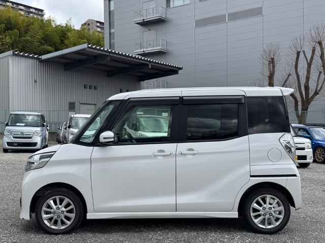 デイズルークス ハイウェイスター　Ｘ　Ｖセレクション＋セーフティＩＩ　メモリーナビ　フルセグＴＶ　全方位カメラ　スマートキー　ＨＩＤヘッドライト　衝突軽減ブレーキ　片側パワスラ　前後ドラレコ　Ｂｌｕｅｔｏｏｔｈ　純正１４インチアルミ　ＥＴＣ（7枚目）