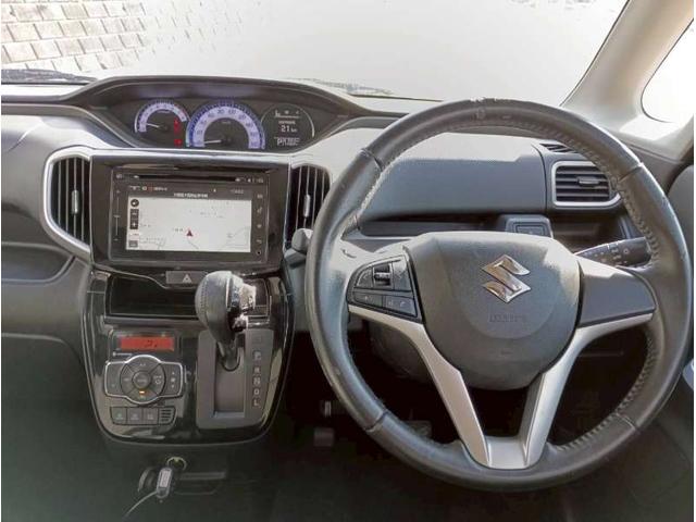 ソリオバンディット ハイブリッドＭＶ　メモリーナビ　フルセグＴＶ　全方位カメラ　スマートキー　ＬＥＤヘッドライト　片側パワスラ　シートヒーター　Ｂｌｕｅｔｏｏｔｈ　純正１５インチアルミ　ＥＴＣ（18枚目）