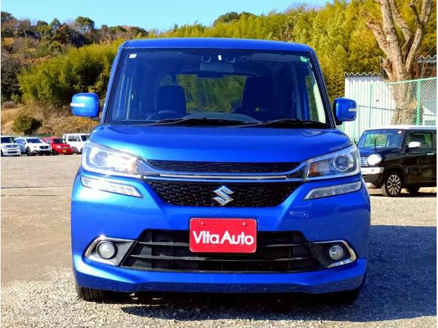 ソリオバンディット ハイブリッドＳＶ　メモリーナビ　フルセグＴＶ　リアカメラ　スマートキー　ＬＥＤヘッドライト　衝突軽減ブレーキ　両側パワスラ　前ドラレコ　シートヒーター　Ｂｌｕｅｔｏｏｔｈ　クルコン　純正１５インチアルミ　ＥＴＣ（3枚目）