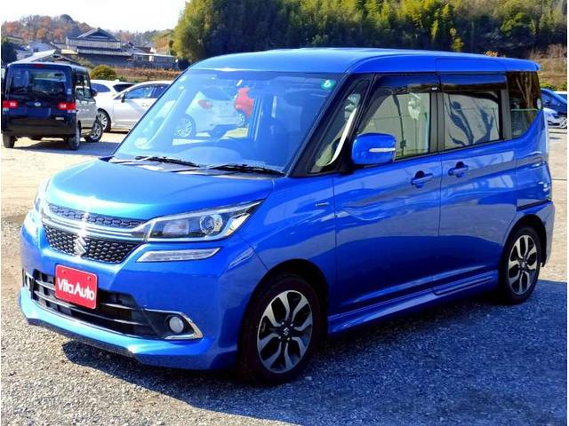 ソリオバンディット ハイブリッドＳＶ　メモリーナビ　フルセグＴＶ　リアカメラ　スマートキー　ＬＥＤヘッドライト　衝突軽減ブレーキ　両側パワスラ　前ドラレコ　シートヒーター　Ｂｌｕｅｔｏｏｔｈ　クルコン　純正１５インチアルミ　ＥＴＣ（6枚目）