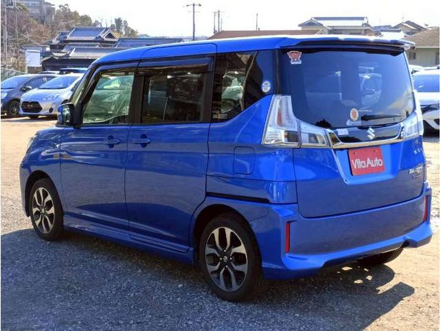 ソリオバンディット ハイブリッドＳＶ　メモリーナビ　フルセグＴＶ　リアカメラ　スマートキー　ＬＥＤヘッドライト　衝突軽減ブレーキ　両側パワスラ　前ドラレコ　シートヒーター　Ｂｌｕｅｔｏｏｔｈ　クルコン　純正１５インチアルミ　ＥＴＣ（9枚目）