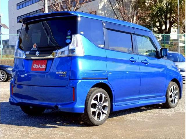 ソリオバンディット ハイブリッドＳＶ　メモリーナビ　フルセグＴＶ　リアカメラ　スマートキー　ＬＥＤヘッドライト　衝突軽減ブレーキ　両側パワスラ　前ドラレコ　シートヒーター　Ｂｌｕｅｔｏｏｔｈ　クルコン　純正１５インチアルミ　ＥＴＣ（12枚目）