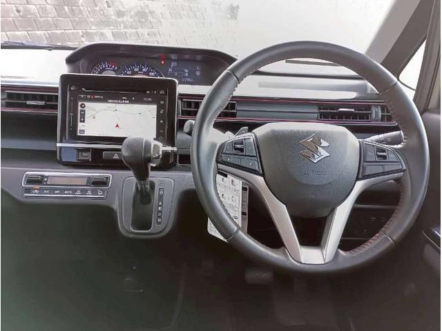 ワゴンＲスティングレー ハイブリッドＴ　メモリーナビ　フルセグＴＶ　全方位カメラ　スマートキー　ＬＥＤヘッドライト　衝突軽減ブレーキ　前ドラレコ　シートヒーター　Ｂｌｕｅｔｏｏｔｈ　クルコン　純正１５インチアルミ　ＥＴＣ（18枚目）