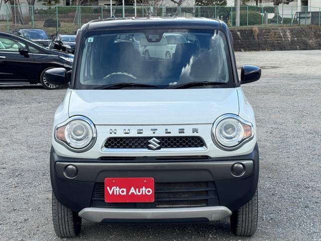 ハスラー Ｆリミテッド　メモリーナビ　ワンセグＴＶ　スマートキー　ＨＩＤヘッドライト　衝突軽減ブレーキ　シートヒーター　Ｂｌｕｅｔｏｏｔｈ　純正１５インチ鉄　ＥＴＣ（4枚目）