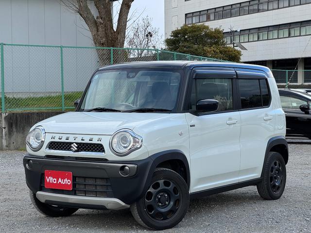 ハスラー Ｆリミテッド　メモリーナビ　ワンセグＴＶ　スマートキー　ＨＩＤヘッドライト　衝突軽減ブレーキ　シートヒーター　Ｂｌｕｅｔｏｏｔｈ　純正１５インチ鉄　ＥＴＣ（5枚目）