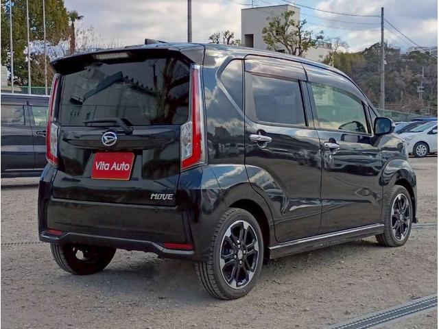 ムーヴ カスタム　ＲＳ　ハイパーＳＡＩＩ　スマートキー　ＬＥＤヘッドライト　衝突軽減ブレーキ　クルコン　純正１５インチアルミ　ＥＴＣ（12枚目）