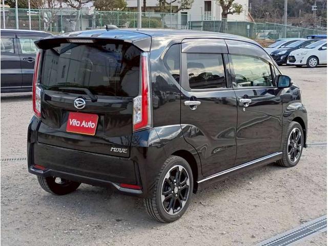 ムーヴ カスタム　ＲＳ　ハイパーＳＡＩＩ　スマートキー　ＬＥＤヘッドライト　衝突軽減ブレーキ　クルコン　純正１５インチアルミ　ＥＴＣ（13枚目）