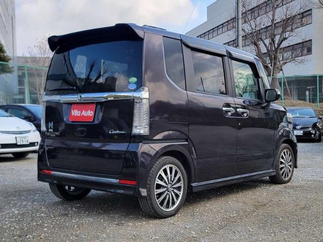 N-BOXカスタム G・ターボLパッケージ メモリーナビ ワンセグTV リアカメラ スマートキー LEDヘッドライト 両側パワスラ Bluetooth クルコン 純正15インチアルミ ETC(12枚目)