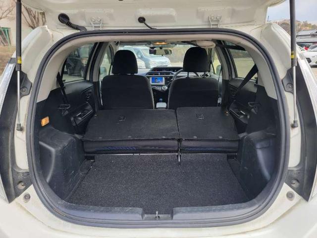 アクア S SDナビ フルセグTV リアカメラ スマートキー LEDヘッドライト 前ドラレコ シートヒーター Bluetooth 純正15インチアルミ ETC(46枚目)