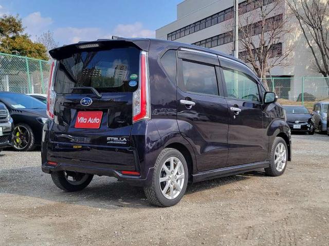 ステラ カスタムＲ　スマートアシスト　メモリーナビ　フルセグＴＶ　スマートキー　ＬＥＤヘッドライト　衝突軽減ブレーキ　Ｂｌｕｅｔｏｏｔｈ　純正１４インチアルミ（12枚目）