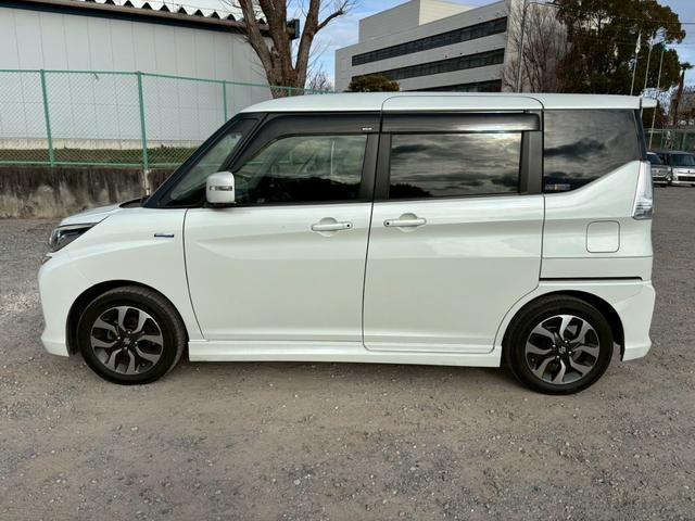 ソリオバンディット ハイブリッドＭＶ　メモリーナビ　フルセグＴＶ　全方位カメラ　スマートキー　ＬＥＤヘッドライト　衝突軽減ブレーキ　片側パワスラ　前後ドラレコ　Ｂｌｕｅｔｏｏｔｈ　クルコン　純正１５インチアルミ　ＥＴＣ（12枚目）