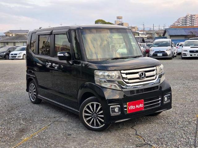 Ｎ－ＢＯＸカスタム Ｇ・ターボＬパッケージ　メモリーナビ　フルセグＴＶ　リアカメラ　スマートキー　ＨＩＤヘッドライト　両側パワスラ　Ｂｌｕｅｔｏｏｔｈ　クルコン　純正１５インチアルミ　ＥＴＣ（2枚目）