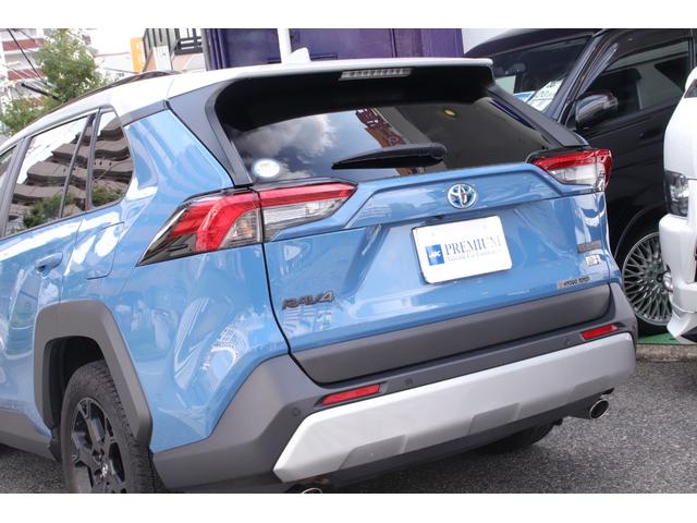RAV4 ハイブリッドアドベンチャー 法人ワンオーナーユーザー様直接買取車両 禁煙車 パノラマサンルーフ パノラミックビューモニター フルレザーシート BSM LKA セーフティセンス(6枚目)