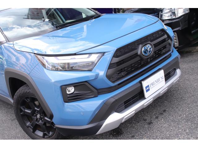 RAV4 ハイブリッドアドベンチャー 法人ワンオーナーユーザー様直接買取車両 禁煙車 パノラマサンルーフ パノラミックビューモニター フルレザーシート BSM LKA セーフティセンス(7枚目)