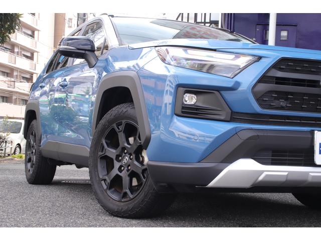 RAV4 ハイブリッドアドベンチャー 法人ワンオーナーユーザー様直接買取車両 禁煙車 パノラマサンルーフ パノラミックビューモニター フルレザーシート BSM LKA セーフティセンス(14枚目)