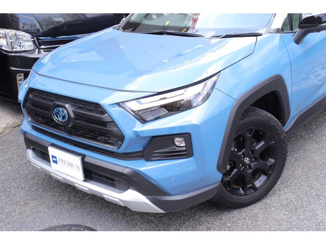 RAV4 ハイブリッドアドベンチャー 法人ワンオーナーユーザー様直接買取車両 禁煙車 パノラマサンルーフ パノラミックビューモニター フルレザーシート BSM LKA セーフティセンス(16枚目)