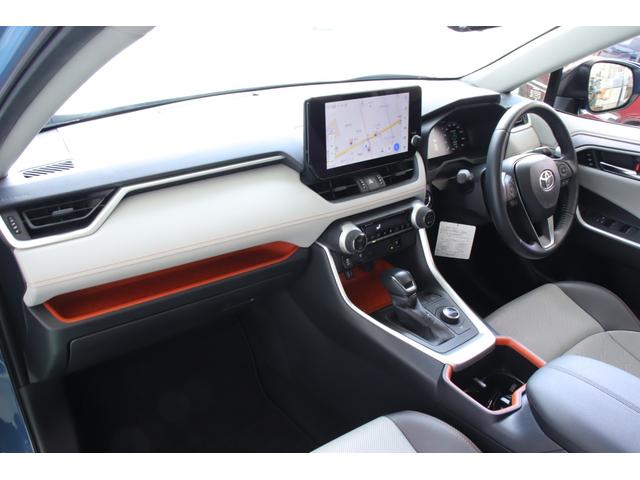 RAV4 ハイブリッドアドベンチャー 法人ワンオーナーユーザー様直接買取車両 禁煙車 パノラマサンルーフ パノラミックビューモニター フルレザーシート BSM LKA セーフティセンス(22枚目)
