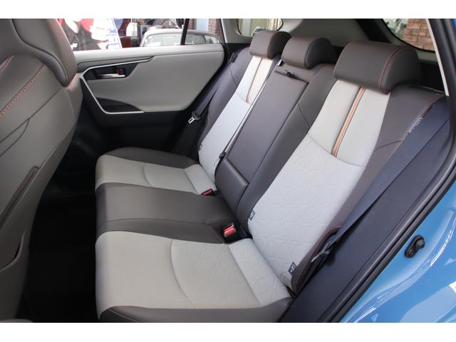 RAV4 ハイブリッドアドベンチャー 法人ワンオーナーユーザー様直接買取車両 禁煙車 パノラマサンルーフ パノラミックビューモニター フルレザーシート BSM LKA セーフティセンス(35枚目)