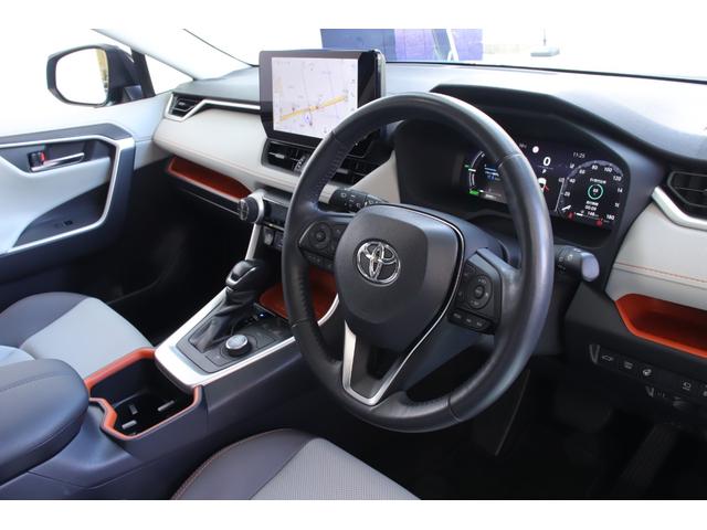 RAV4 ハイブリッドアドベンチャー 法人ワンオーナーユーザー様直接買取車両 禁煙車 パノラマサンルーフ パノラミックビューモニター フルレザーシート BSM LKA セーフティセンス(41枚目)