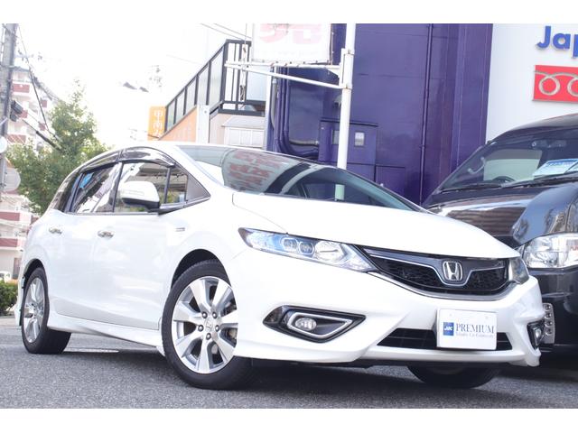 ジェイド ハイブリッドＸ　ワンオーナーユーザー様直接買取車　禁煙車　車検Ｒ９年３月　ホンダセンシング　純正インターナビ　フルセグＴＶ　バックカメラ　ＬＥＤヘッドライト　ハーフレザーシート（8枚目）