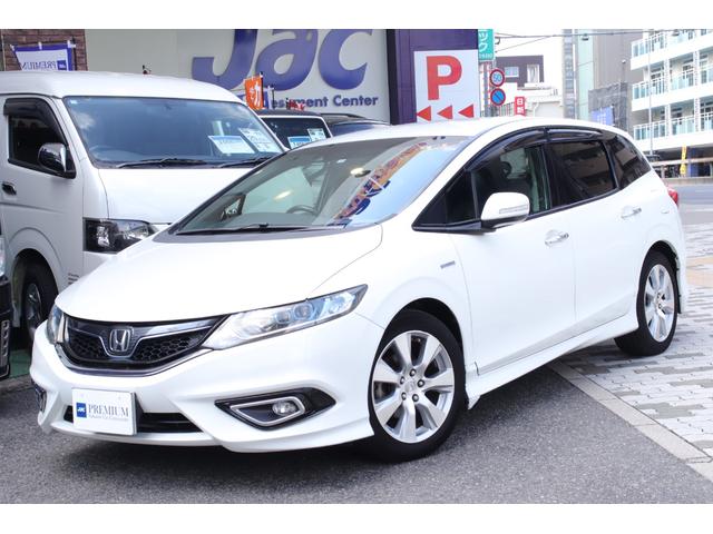ジェイド ハイブリッドＸ　ワンオーナーユーザー様直接買取車　禁煙車　車検Ｒ９年３月　ホンダセンシング　純正インターナビ　フルセグＴＶ　バックカメラ　ＬＥＤヘッドライト　ハーフレザーシート（19枚目）