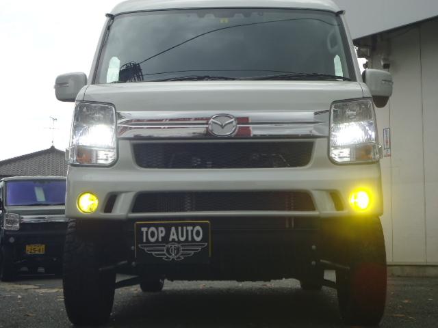 スクラムワゴン PZターボ スペシャル 4WD リフトアップ 両側パワースライドドア デュアルカメラブレーキサポート ETC 革調シートカバー オートステップ 社外アルミ ドライブレコーダー ディスプレイオーディオ(2枚目)