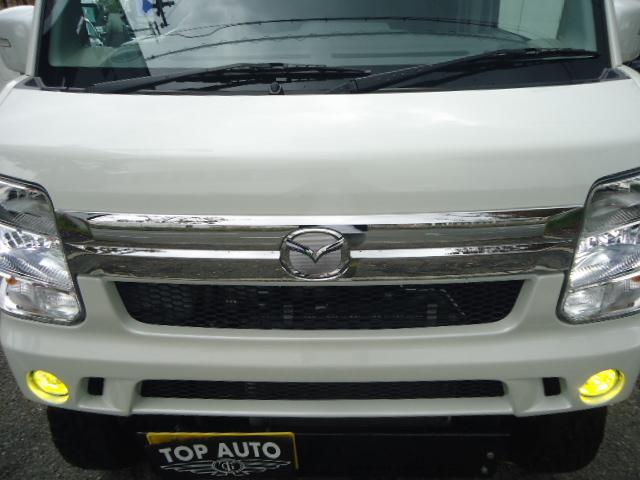 スクラムワゴン PZターボ スペシャル 4WD リフトアップ 両側パワースライドドア デュアルカメラブレーキサポート ETC 革調シートカバー オートステップ 社外アルミ ドライブレコーダー ディスプレイオーディオ(10枚目)