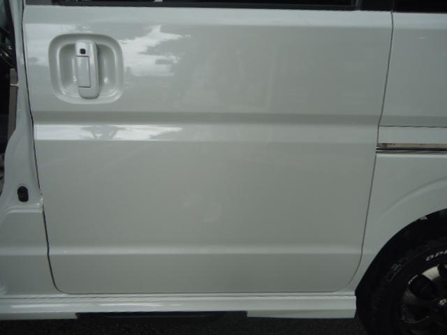 スクラムワゴン PZターボ スペシャル 4WD リフトアップ 両側パワースライドドア デュアルカメラブレーキサポート ETC 革調シートカバー オートステップ 社外アルミ ドライブレコーダー ディスプレイオーディオ(11枚目)