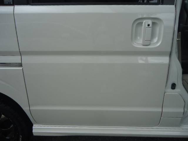 スクラムワゴン PZターボ スペシャル 4WD リフトアップ 両側パワースライドドア デュアルカメラブレーキサポート ETC 革調シートカバー オートステップ 社外アルミ ドライブレコーダー ディスプレイオーディオ(12枚目)
