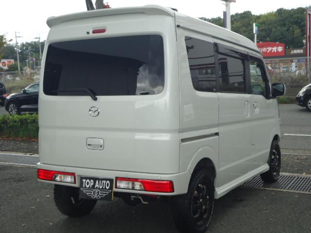 スクラムワゴン PZターボ スペシャル 4WD リフトアップ 両側パワースライドドア デュアルカメラブレーキサポート ETC 革調シートカバー オートステップ 社外アルミ ドライブレコーダー ディスプレイオーディオ(18枚目)