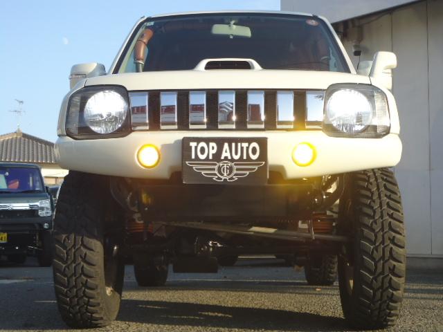 ジムニー クロスアドベンチャーXC 5速MT 4WD ワンオーナー シートヒーター キーレス ETC ハーフレザーシート 背面タイヤ 社外ステンレスマフラー 前後FRPバンパー(2枚目)