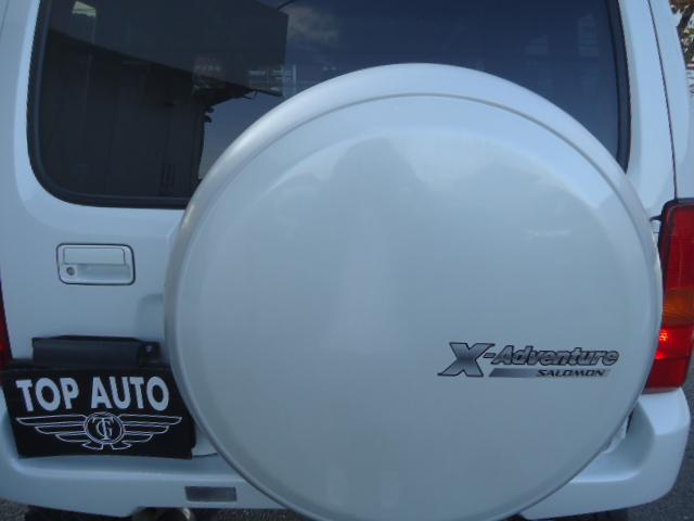 ジムニー クロスアドベンチャーXC 5速MT 4WD ワンオーナー シートヒーター キーレス ETC ハーフレザーシート 背面タイヤ 社外ステンレスマフラー 前後FRPバンパー(14枚目)