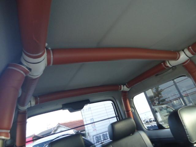 ジムニー クロスアドベンチャーXC 5速MT 4WD ワンオーナー シートヒーター キーレス ETC ハーフレザーシート 背面タイヤ 社外ステンレスマフラー 前後FRPバンパー(33枚目)