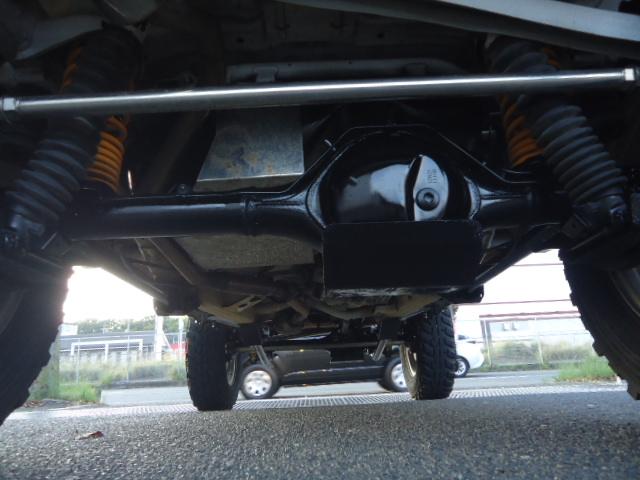 ジムニー クロスアドベンチャーXC 5速MT 4WD ワンオーナー シートヒーター キーレス ETC ハーフレザーシート 背面タイヤ 社外ステンレスマフラー 前後FRPバンパー(36枚目)