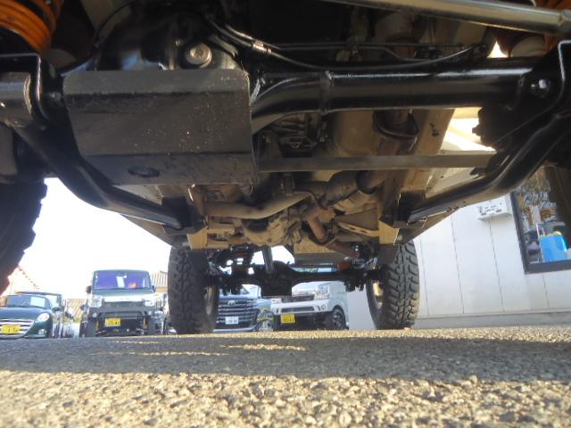 ジムニー クロスアドベンチャーXC 5速MT 4WD ワンオーナー シートヒーター キーレス ETC ハーフレザーシート 背面タイヤ 社外ステンレスマフラー 前後FRPバンパー(39枚目)