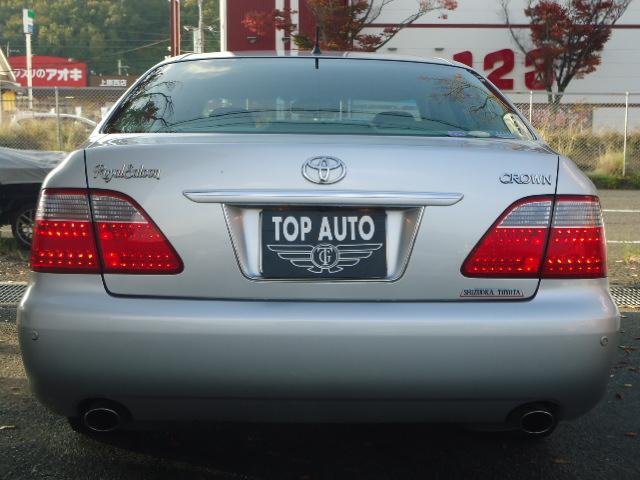 クラウン ロイヤルサルーン　６０ｔｈスペシャルＥＤ　ＨＩＤヘッドライト　ＥＴＣ　スマートキー　純正ナビ（3枚目）