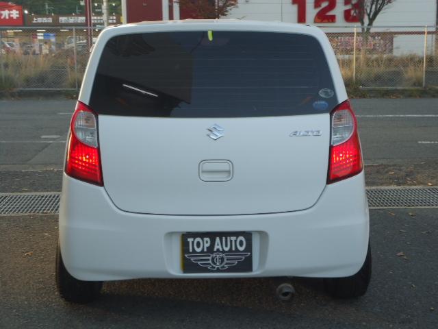 アルト Ｆ　５速ミッション　社外１５インチアルミ　ローダウン　社外マフラー　エアクリ　ナビ　ワンセグＴＶ　ＥＴＣ（3枚目）