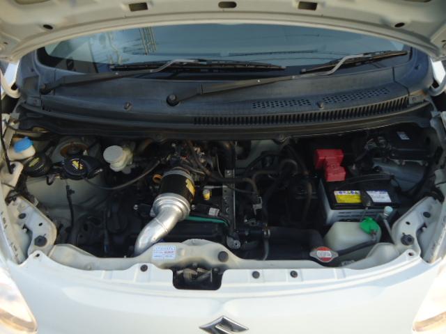 アルト Ｆ　５速ミッション　社外１５インチアルミ　ローダウン　社外マフラー　エアクリ　ナビ　ワンセグＴＶ　ＥＴＣ（35枚目）