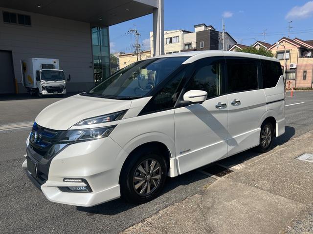 セレナ e-パワー ハイウェイスターV 純正9型ナビ 後席モニター 全周囲カメラ プロパイロット 衝突軽減 両側電動スライドドア 禁煙車 インテリジェントルームミラー LEDヘッド リアオートエアコン パーキングアシスト 純正エアロ(5枚目)