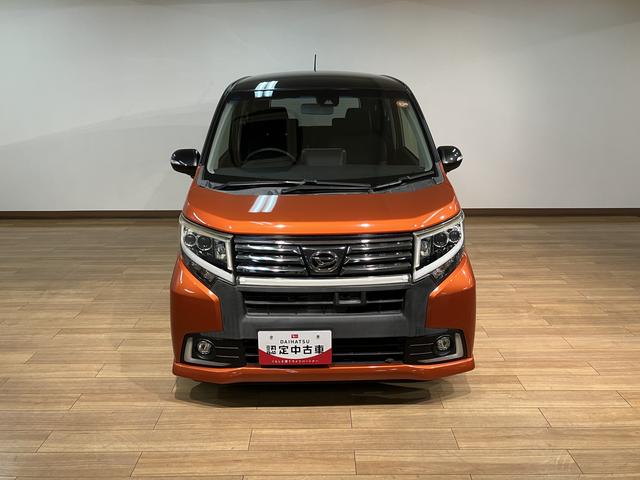 ８インチナビやバックカメラなど装着済みのムーヴカスタムが登場！４ＷＤ・ターボモデルですのでいろいろ使い勝手が良いですよ！