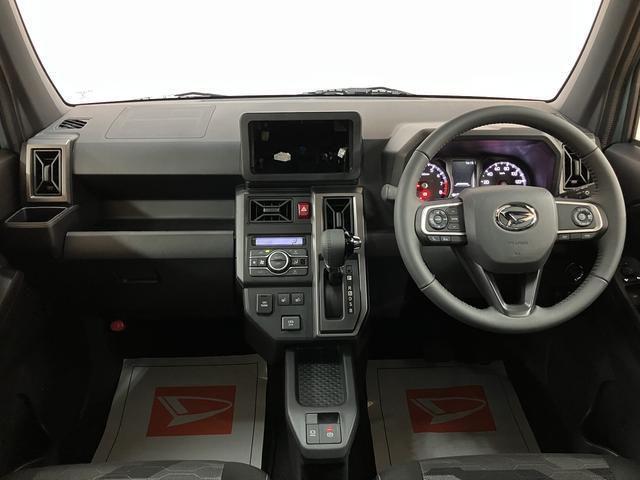 タフト Ｇターボ　ダーククロムベンチャー　令和７年式・届出済未使用車　Ｒ７年式届出済未使用車　ターボ　スカイフィールトップ　ダークメッキフードガーニッシュ・バックドアガーニッシュ　バックカメラ　ＬＥＤヘッドライト　スマートキー　プッシュスタート　シートヒーター（4枚目）