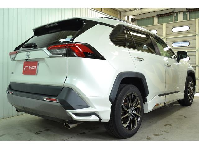 RAV4 G 4WD モデリスタエアロ デジタルインナーミラー ハンドルヒーター シートヒーター 社外18インチアルミ 純正アルミスタッドレスセット 純正9インチナビ バックカメラ ETC ワンオーナー 禁煙車(13枚目)