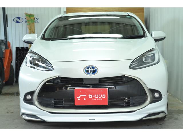 アクア Z モデリスタエアロ(F・S)/ブリッツ車高調/DSCプラス/社外16インチアルミホイール/純正アルミホイール+スタッドレスタイヤ付き/ワンオーナー/純正ショック有り/修復歴無し/CD・DVD/ETC/(2枚目)