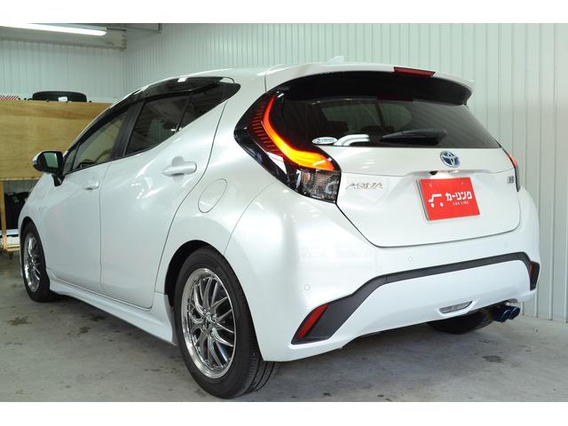 アクア Z モデリスタエアロ(F・S)/ブリッツ車高調/DSCプラス/社外16インチアルミホイール/純正アルミホイール+スタッドレスタイヤ付き/ワンオーナー/純正ショック有り/修復歴無し/CD・DVD/ETC/(10枚目)