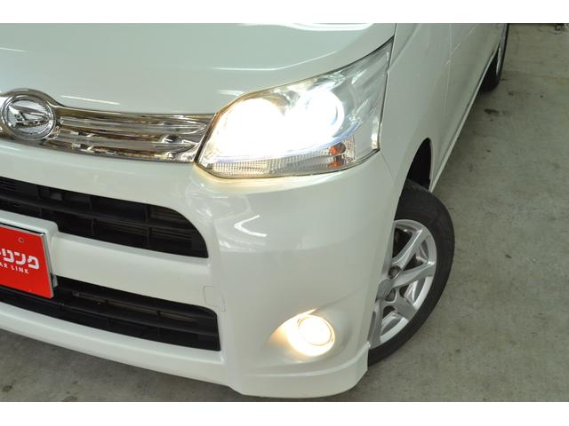 ムーヴ カスタム　Ｘ　走行５７６４０キロ　修復歴無し　イクリプスナビ　ＨＩＤヘッドライト　フォグ　スマートキー　プッシュスタート　純正１４インチアルミホイール　ベンチシート　オートエアコン　車検受け渡し　スタッドレス付き（6枚目）